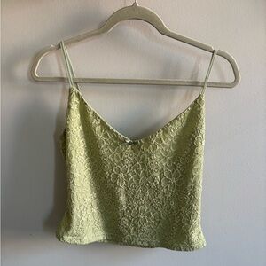 Bailey Rose Lace Women’s Top in Light Green